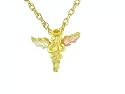 Beautiful yellow-gold Black Hills Gold Angel Pendant