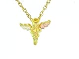 Beautiful yellow-gold Black Hills Gold Angel Pendant