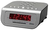 Toka&iuml; - LRE 127S - Radio R&eacute;veil - Ecran LED - Radio FM - Fonction Alarme - Argent