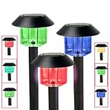 Super Bright Long Life Wireless Multi-color Changing Solar Garden Lights - Gl98w (8pcs)