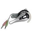 3.5 mm PC Headset w/Microphone (Silver/Black)
