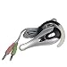 3.5 mm PC Headset w/Microphone (Silver/Black)