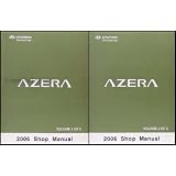 2006 Hyundai Azera Repair Shop Manual 2 Volume Set Original by Hyundai