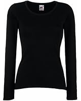 Fruit Of The Loom Ladies Lady-Fit Valueweight Long Sleeve T-Shirt