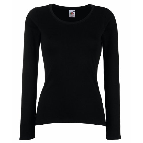 Fruit Of The Loom Ladies Lady-Fit Valueweight Long Sleeve T-Shirt