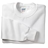 NEW Gildan - Crewneck Sweatshirt White-L