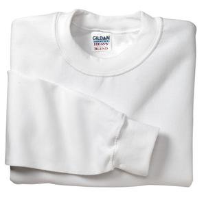 NEW Gildan - Crewneck Sweatshirt White-L