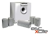 JBL SIMPLY CINEMA escXcite - Home theatre speaker system - 185 Watt - silver grey