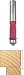 Freud 48-112 5/8-Inch Flush Trim and V Groove Router Bit with 1/2-Inch Shank