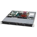 Super Micro MINI-1U P4 E7210 4 SCSI HD BLK ( SYS-5013C-M8B )