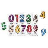 Melissa & Doug See Inside Numbers Peg Puzzle