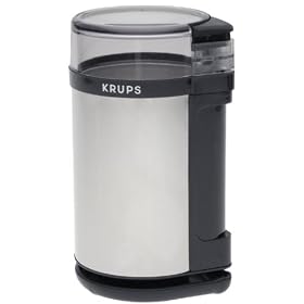 Krups 408-75 Chrome Touch Coffee Grinder