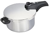 Manttra 34122 4-Quart Stainless-Steel Smart Pressure Cooker