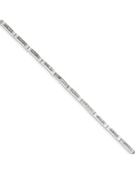 Sterling Silver Diamond Bracelet