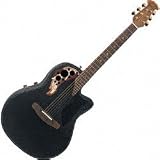 1581-5 Adamas II Reissue 30th Anniversary Model Acoustic Electric Guitar Black