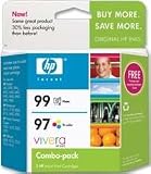 Genuine HP 97 / 99 Ink Cartridge Combo Pack, HP C9517FN 31TZazVTyeL. SL160 Genuine HP 97 / 99 Ink Cartridge Combo Pack, HP C9517FN