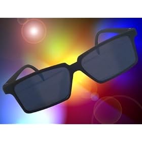 Click here to buy Surveillance Sunglasses with Rear View Mirror - See behind you!.