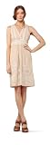 SLEEVELESS V-NECK DRESS