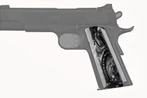 Hogue Govt. Model Pearlized-Polymer Ambidextrous Safety Cut Grip, Black