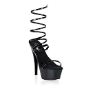 PLEASER KISS-291 Plateau Sandaletten