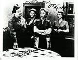 Signed Honeymooners, The (Art Carney / Joyce Randolph / Audrey Meadows) 8x10 B&W By Art Carney, Joyce Randolph and Audrey Meadows Photo
