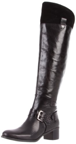 Nine West Women's Devendra Knee-High boot,Black Multi Leather,7 M US
