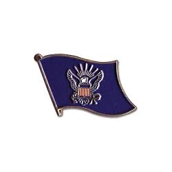 Navy Lapel Pin