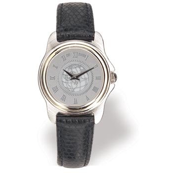 Marquette University - Ladies Two Tone Stainless Steel Watch Black