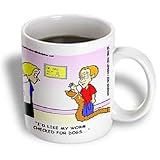 Londons Times Funny Bugs and Slugs Cartoons - Veterinarian Confusion - Mugs