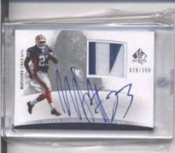 2007 SP Authentic #293 Marshawn Lynch - Buffalo Bills (RC - Rookie Card - Autographed - Piece of Jersey - Serial #'d to 399)(Football Cards)