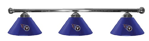 Tennessee Titans pool Table Light - Chrome Bar