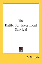 The Battle for Investment Survival