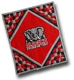 NCAA Alabama Crimson Tide Collegiate Quilted Cotton Throw