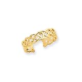 Celtic Knot Toe Ring in 14 Karat Gold