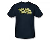 Friday Night Lights - Clear Eyes Adult T-Shirt In Navy