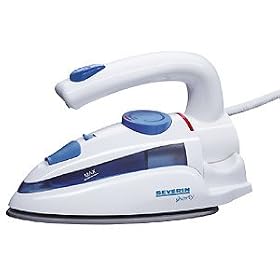 Severin Travel Iron Dual Voltage (110/220V) Steam Spray 930 W