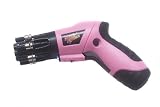 The Pink Toolbox Pink Quickshifter PTC029 Cordless Multiple Head Screwdriver