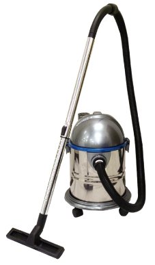ナカトミ　乾湿兼用集塵機　ステンレスタンク18L　NVC-18N