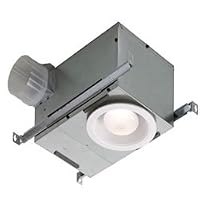 Broan 744FL 70 CFM Recessed 14 Watt 4-Pin R30 Fluorescent Bulb Fan/Light