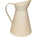 Traditional Cream Enamel Metal Jug (Large)