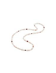Freshwater Cultured Pearl & Multi-Gem 36" Necklace