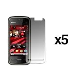 5 Pack of Premium Crystal Clear LCD Screen Protectors for Nokia 5230