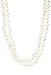 Amazon Essentials 6-7mm White Baroque Freshwater Cultured Pearl Endless Necklace, 100