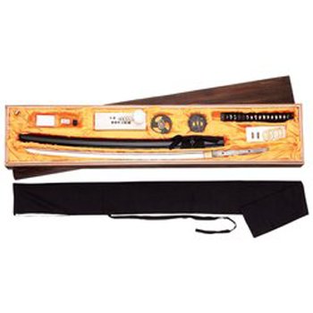 Maxam Samurai Sword Kit Stainless Steel Blade Cord Wrapped Wood Handle 2 Zinc Alloy Tsubas Maxam Samurai Sword Kit Stainless Steel Blade Cord Wrapped Wood Handle 2 Zinc Alloy Tsubas