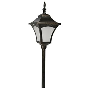 Buy Paradise GL33837RB Low Voltage Cast Aluminum 3-Watt LED Walk Light, Rubbed Bronze
