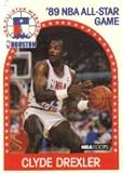 1989-90 Hoops #69 Clyde Drexler All-Star
