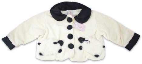 White Fuzzy Wear Lamb Jacket 18-24 Months