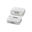 Fosmon&reg; White Dock Cradle Charger For Apple iPhone 3G + USB Adapter Cable