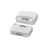 Fosmon® White Dock Cradle Charger For Apple iPhone 3G + USB Adapter Cable