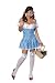 Wizard Of Oz Dorothy Sparkle Secret Wishes Costume Adult Size Small